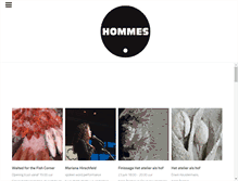 Tablet Screenshot of hommes.nl